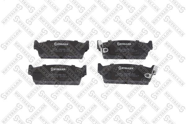 колодки дисковые з.!\ Infiniti M30 3.0i 89-93, Nissan Laurel 3.0 SGX 86-88 238-002B-SX STELLOX