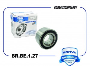 Подшипник передней ступицы 6001547686 BR.BE.1.27 Logan LS, Megan, Micra, Note +A BRBE127 BRAVE