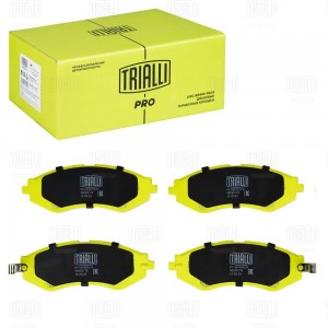 Колодки тормозные дисковые передние керамика PRO PF051401CR TRIALLI
