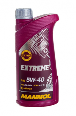 Масло моторное MANNOL EXTREME 5W40 SN/A3/B4/CH-4 синт.1л 7915 1020 MANNOL