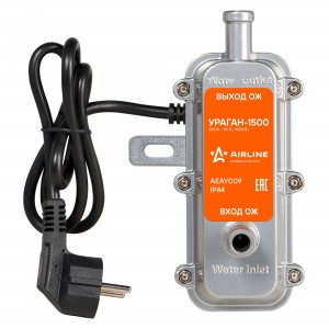 Подогрев тосола со встроенной помпой УРАГАН-1500 компакт (1,5 кВт, 220В, 5-6л/ми AEAY009 AIRLINE