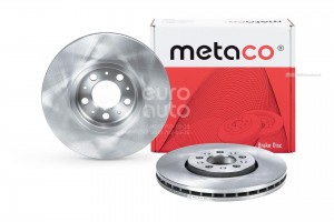 Диск тормозной передний вентилируемый 3050120 3050120 METACO