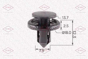 КРЕПЛЕНИЕ ОБШИВКИ TOYOTA YARIS/CELICA,NISSAN TJB1146 TATSUMI