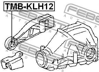 Опора дифференциала TMB-KLH12 TMB-KLH12 FEBEST