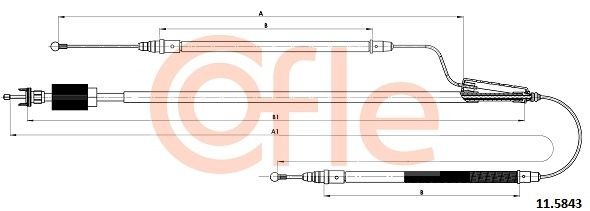 OPEL MERIVA B (2010>) 92115843 COFLE
