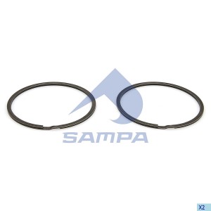 Прокладка коллектора MAN выпускного (2шт.) SAMPA 020.706 SAMPA