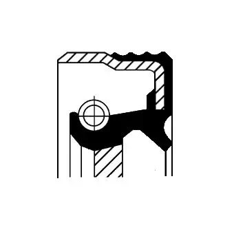 сальник вала КПП. 57,5 x 90,0/99,0 x 13,0 mm 01034714B CORTECO