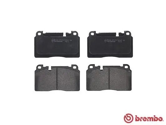 P85133 колодки дисковые передние!\ Audi Q5 2.0TFSI/3.0TFSI/2.0TDI/3.0TDI 08> P85133 BREMBO