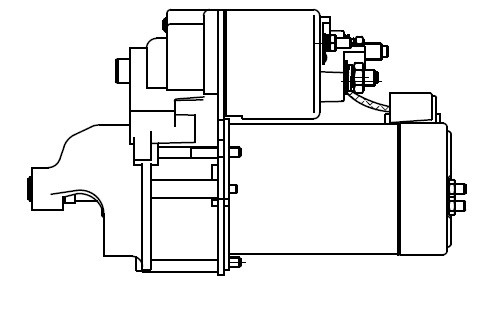 Стартер для а/м Peugeot Partner (08-)/Citroen Berlingo (08-) 1.6HDi 1,4кВт (LSt  LST 2005 START VOLT