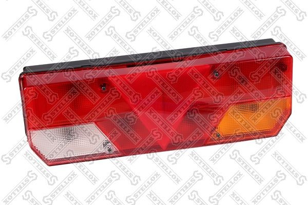 фонарь задний многосекц.! лев. с треуг. пов. желт. провод\ Universal 87-37158-SX STELLOX