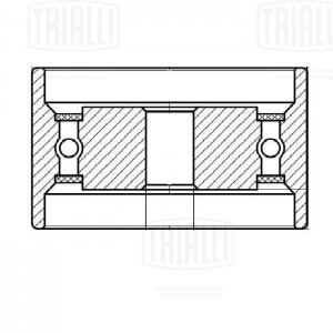 Ролик ГРМ натяж. для а/м Hyundai Santa Fe (00-) 2.7 (CM 5311) CM 5311 TRIALLI
