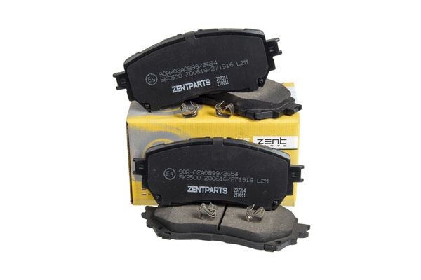 колодки дисковые передние! Mazda 6 2.0/2.2D 12> Z07314 ZENTPARTS