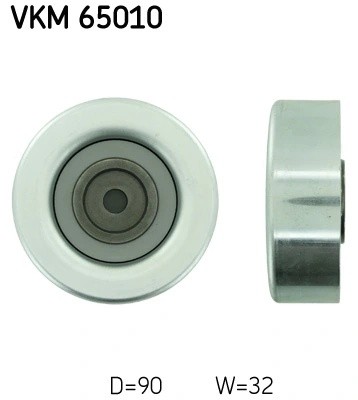 ролик натяжной ремня НО!\ Mitsubishi Outlander/Lancer/Grandis 2.0/2.4 03> VKM65010 SKF