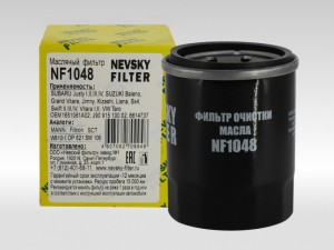 Фильтр масляный NF1048 NEVSKY FILTER