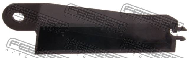 Кронштейн крепления бампера переднего правый 0237P-N16RH FEBEST