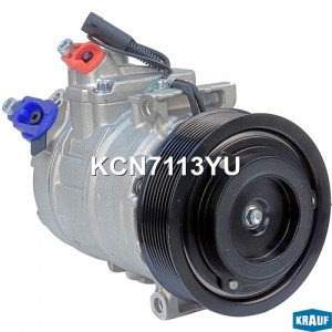 Компрессор КАМАЗ-5490 (13-) MERCEDES Axor (01-) кондиционера KRAUF KCN7113YU KRAUF