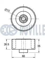 FORD TRANSIT CONNECT (2002>) 541736 RUVILLE