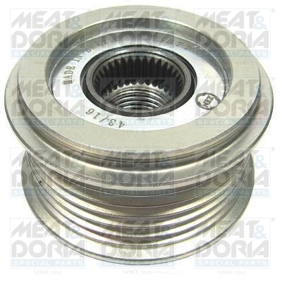 Шкив OPEL Antara (10-) генератора MEAT&DORIA 45221 MEAT DORIA
