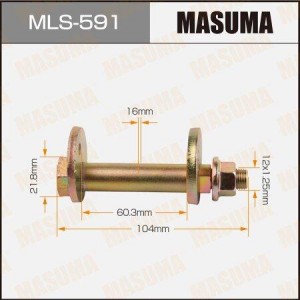 болт с эксцентриком!в сборе\ Mitsubishi Pajero 00-06 MLS-591 MASUMA