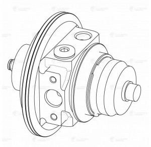 турбокомпрессор! картридж\ Mazda CX-7 LAT 5028 LUZAR