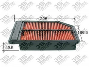 Фильтр воздушный  HONDA CROSSROAD 1,8 2007 - 2010  HONDA CIVIC 1,8 2005 - 2012 A A886J JS ASAKASHI