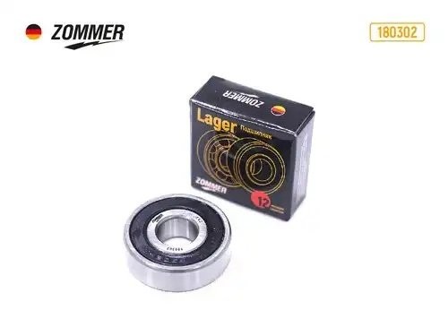 Подшипник 180302 генератора ВАЗ 2101, 2104, 2108, 2109 большой 180302 ZOMMER