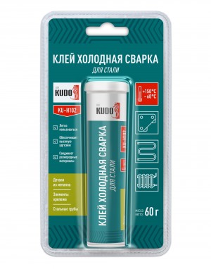 Холодная сварка "KUDO" (60 г) (для стали) KU-H102 KUDO