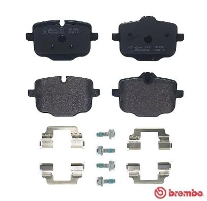 Колодки тормозные BMW 5 (G30,G31) задние (4шт.) BREMBO P06101 BREMBO