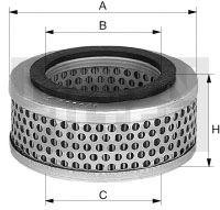 Фильтр воздушный кабины (салонный) C20019 Mann-Filter (AH115833) John Deere C 20 019 MANN FILTER