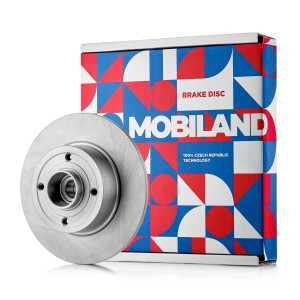 Тормозной диск RENAULT CLIO III задний D2401 мм MOBILAND 416201520 416201520 MOBILAND
