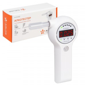 Алкотестер цифровой до 1.99 промилле LCD дисплей, звуковой сигнализатор AIRLINE ALKO002 AIRLINE