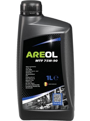 AREOL MTF 75W90 (1L) полусинт. трансм. масло для робот. и МКПП! API GL-4, MB 235 75W90AR085 AREOL