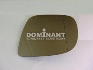 Q7 (2005>) Left, glass+holder, aspherical, heated AW4L008570535B DOMINANT