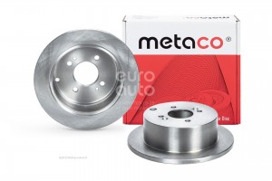 Диск тормозной задний 3060039 METACO
