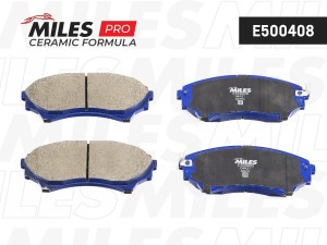 Колодки тормозные передние (Смесь CERAMIC серия PRO) FORD RANGER 99-/MAZDA B-SER E500408 MILES