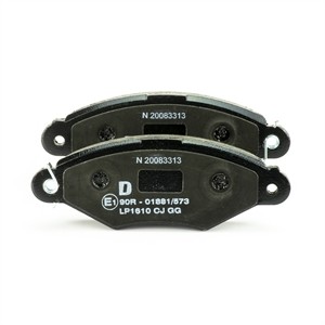 LP1610 колодки дисковые п.\ Citroen Xsara 1.4i-1.9TD, Renault Kangoo all 97-05 LP1610 DELPHI