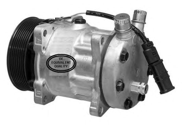компрессор кондиционера! 24V d119 8пазов\ MAN TGA/TGX/TGS D0836-2876 02> 32706 NRF
