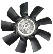 Муфта вязкостная с вентилятором 640мм КАМАЗ дв. Cummins 6ISBe185, 210, 285 Hotte HTKS020004622 HOTTECKE
