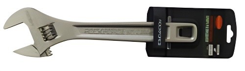 Ключ разводной 250мм 10" (захват 30мм) с держателем ROCKFORCE RF649250 ROCK FORCE