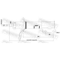 Амортизатор передний левый GAS.TWIN TUBE 22110001FL FEBEST