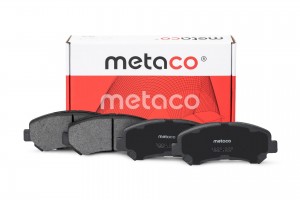 Колодки тормозные передние к-кт 3000008 3000008 METACO