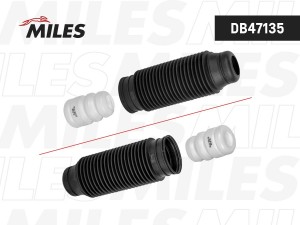 Пыльник + отбойник на 1 амортизатор задний HYUNDAI TUCSON/KIA SPORTAGE 04- (KYB  DB47135 MILES