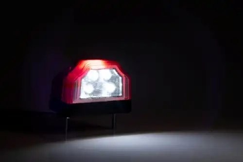 фонарь освещения номерного знака! LED, с проводом и габ. Огнем\ FT031ALED FRISTOM