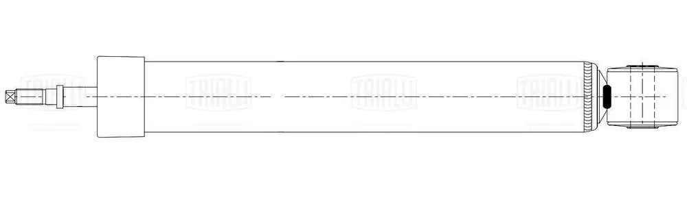 Амортизатор Exeed TXL (19-) задн. (AG 30503) AG 30503 TRIALLI