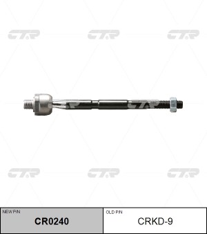 Тяга рулевая CHEVROLET Rezzo (05-) левая/правая CTR CR0240 CTR