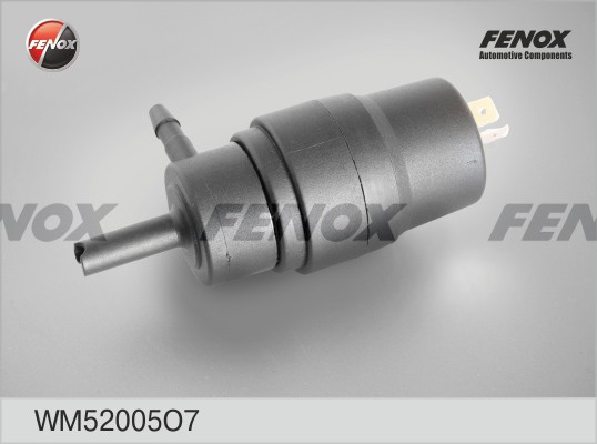 Насос омывателя Г-3302,3110,ВАЗ-2110,-2108 н/о (черн) /FENOX/ (2,5атм. 12В) WM52005O7 FENOX