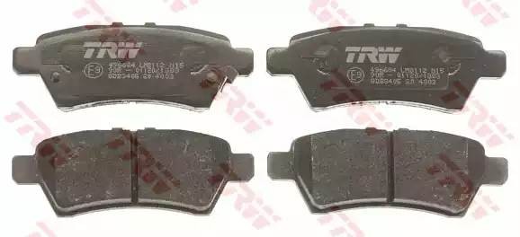 Колодки задние NISSAN NAVARA (D40), PATHFINDER (R51) GDB3405 GDB3405 TRW