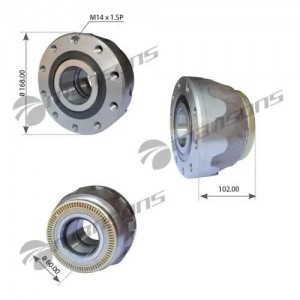 Ступица RENAULT Midlum (с подшипником) MANSONS 800.079 MANSONS