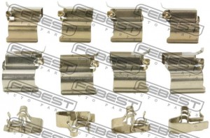 Монтажный комплект для дисковых колодок TOYOTA LAND CRUISER PRADO 2002-2010 0103 0103-GDJ150R FEBEST