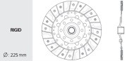 Диск сцепления HYUNDAI Sonata 5 (2.7),Santa Fe,Coupe KIA Magentis,Optima VALEO P HD77 VALEO PHC